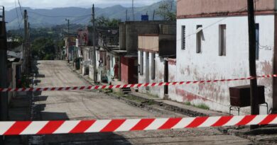 Calle en cuarentena