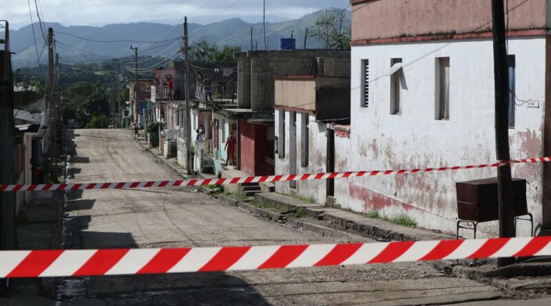 Calle en cuarentena