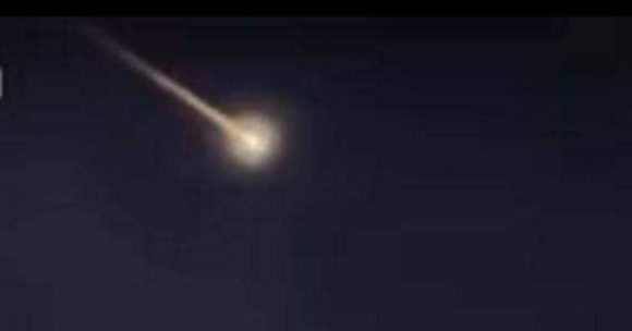 Posible Meteorito Visto desde Moa Holguín